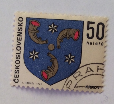 Почтовая марка Чехословакия (Ceskoslovensko ) Krnov | Год выпуска 1969 | Код каталога Михеля (Michel) CS 1907-2