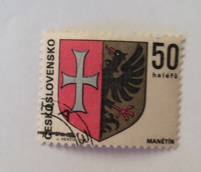 Почтовая марка Чехословакия (Ceskoslovensko ) Manětín | Год выпуска 1969 | Код каталога Михеля (Michel) CS 1909-2