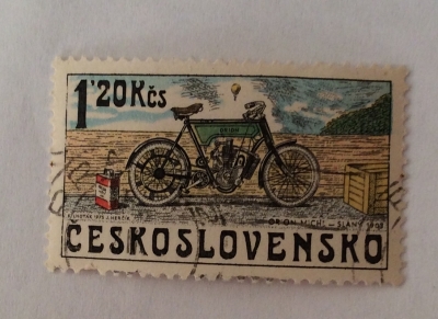 Почтовая марка Чехословакия (Ceskoslovensko ) Orion Michl, Slaný 1903 | Год выпуска 1975 | Код каталога Михеля (Michel) CS 2276-2