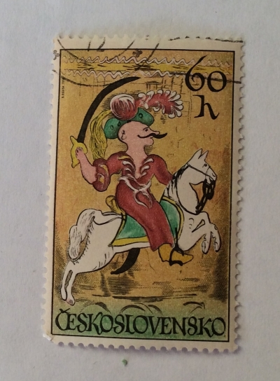 Почтовая марка Чехословакия (Ceskoslovensko ) Janissary | Год выпуска 1972 | Код каталога Михеля (Michel) CS 2098-2