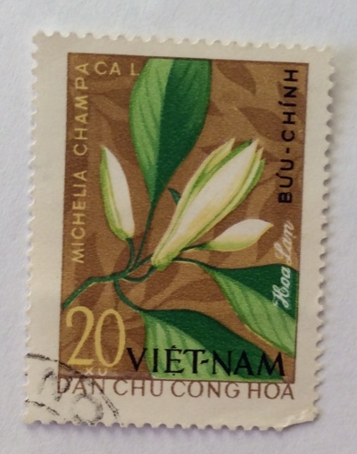 Почтовая марка Вьетнам (Vietnam) Michelia (michelia Champacal) | Год выпуска 1964 | Код каталога Михеля (Michel) VN 305