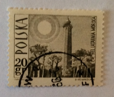 Почтовая марка Польша (Polska) Lighthouse, Hel | Год выпуска 1966 | Код каталога Михеля (Michel) PL 1706-4