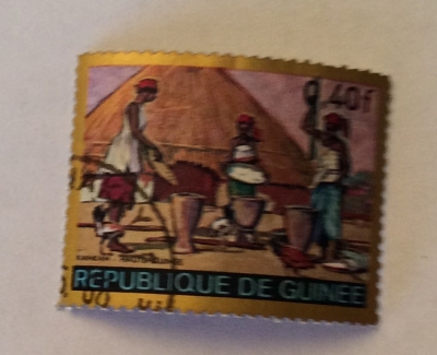 Почтовая марка Республика Гвинея (Rebulique de Guinee) Kankan - Upper Guinea | Год выпуска 1968 | Код каталога Михеля (Michel) GN 470-2