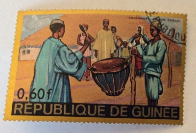 Почтовая марка Республика Гвинея (Rebulique de Guinee) Foulamory - Gaoual Region | Год выпуска 1968 | Код каталога Михеля (Michel) GN 472-2