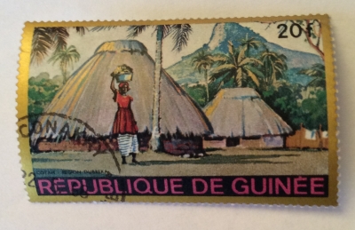 Почтовая марка Республика Гвинея (Rebulique de Guinee) Coyah, Dubréka Region | Год выпуска 1968 | Код каталога Михеля (Michel) GN 475-2