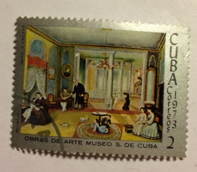Почтовая марка Куба (Cuba correos) Manuel Vicens | Год выпуска 1973 | Код каталога Михеля (Michel) CU 1892