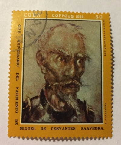 Почтовая марка Куба (Cuba correos) Don Quixote de La Mancha | Год выпуска 1972 | Код каталога Михеля (Michel) CU 1811