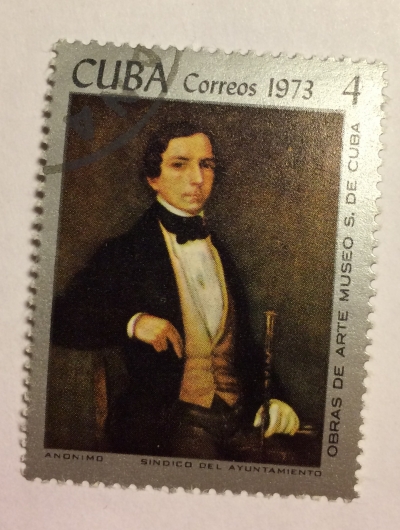 Почтовая марка Куба (Cuba correos) Unknow painter : Counsel from City Hall | Год выпуска 1973 | Код каталога Михеля (Michel) CU 1894