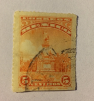 Почтовая марка Мексика (Mexico correos) Columbus Monument | Год выпуска 1923 | Код каталога Михеля (Michel) MX 565-2