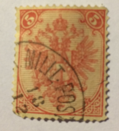 Почтовая марка Босния и Герцеговина Coat of Arms with Numbers | Год выпуска 1894 | Код каталога Михеля (Michel) AT-BA 4II