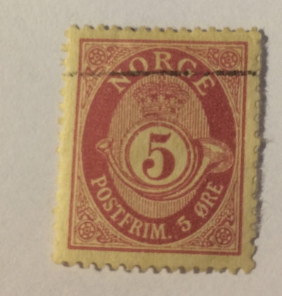Почтовая марка Норвегия (Norge postfrim) Posthorn | Год выпуска 1962 | Код каталога Михеля (Michel) NO 478x