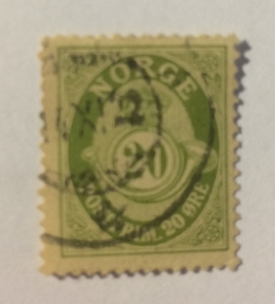 Почтовая марка Норвегия (Norge postfrim) Posthorn | Год выпуска 1962 | Код каталога Михеля (Michel) NO 481x