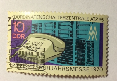 Почтовая марка ГДР (DDR) Counter headquarters | Год выпуска 1970 | Код каталога Михеля (Michel) DD 1551