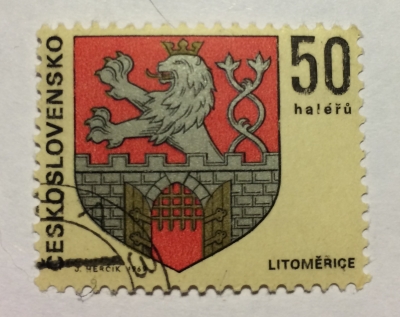 Почтовая марка Чехословакия (Ceskoslovensko) Litoměřice | Год выпуска 1970 | Код каталога Михеля (Michel) CS 1908-2