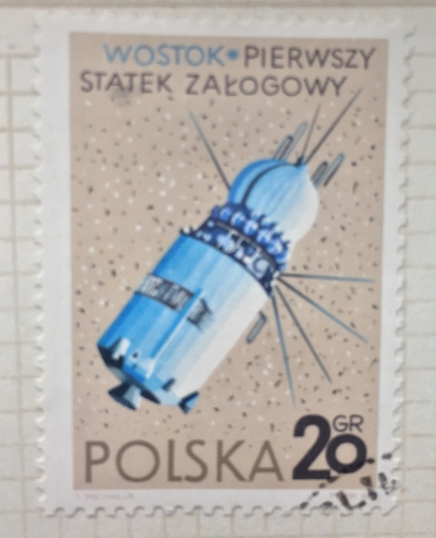 Почтовая марка Польша (Polska) Vostok (USSR) | Год выпуска 1966 | Код каталога Михеля (Michel) PL 1730-2