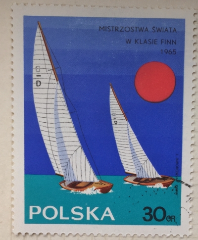 Почтовая марка Польша (Polska) Dragon Class | Год выпуска 1965 | Код каталога Михеля (Michel) PL 1587