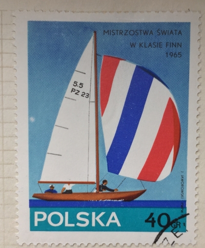Почтовая марка Польша (Polska) 5.5-m. Class | Год выпуска 1965 | Код каталога Михеля (Michel) PL 1588