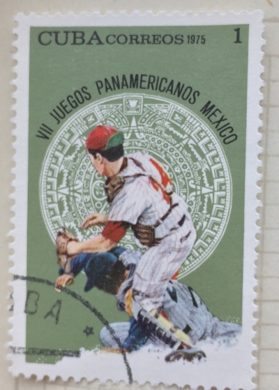 Почтовая марка Куба (Cuba correos) Baseball | Год выпуска 1971 | Код каталога Михеля (Michel) CU 2072