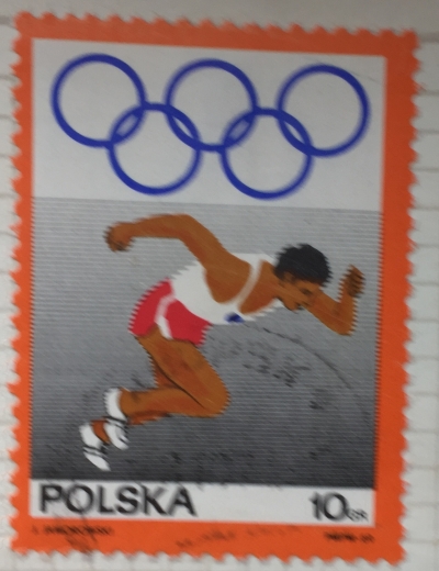 Почтовая марка Польша (Polska) Runner | Год выпуска 1969 | Код каталога Михеля (Michel) PL 1908