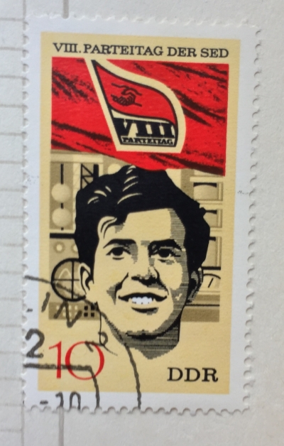 Почтовая марка ГДР (DDR) Scientist | Год выпуска 1971 | Код каталога Михеля (Michel) DD 1676