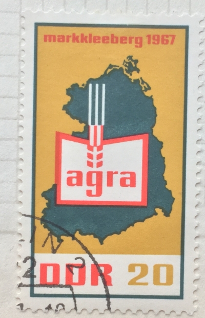Почтовая марка ГДР (DDR) Agra exposition | Год выпуска 1967 | Код каталога Михеля (Michel) DD 1292