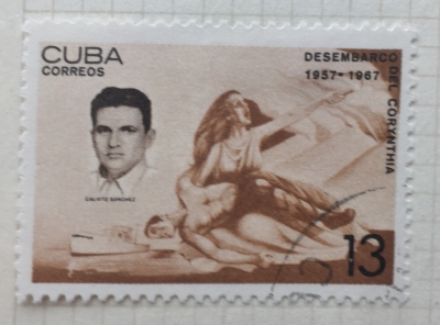 Почтовая марка Куба (Cuba correos) Calixto Sanchez | Год выпуска 1967 | Код каталога Михеля (Michel) CU 1278