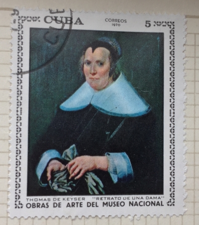 Почтовая марка Куба (Cuba correos) National Museum works of art | Год выпуска 1970 | Код каталога Михеля (Michel) CU 1623