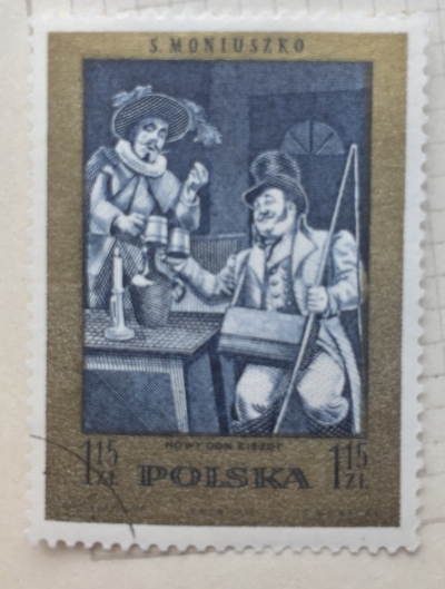 Почтовая марка Польша (Polska) "New Don Quixote" (ballet) | Год выпуска 1972 | Код каталога Михеля (Michel) PL 2178