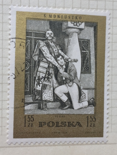 Почтовая марка Польша (Polska) "Ideal" (operetta) | Год выпуска 1972 | Код каталога Михеля (Michel) PL 2180