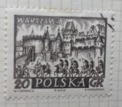 Почтовая марка Польша (Polska) Warsaw | Год выпуска 1960 | Код каталога Михеля (Michel) PL 1190