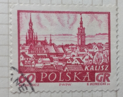 Почтовая марка Польша (Polska) Kalisz | Год выпуска 1960 | Код каталога Михеля (Michel) PL 1193
