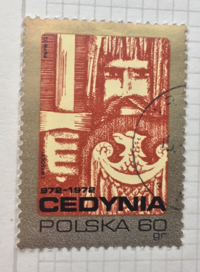 Почтовая марка Польша (Polska) Knight of King Mieszko I | Год выпуска 1972 | Код каталога Михеля (Michel) PL 2161
