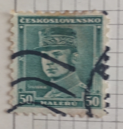 Почтовая марка Чехословакия (Ceskoslovensko ) General Milan Rastislav Štefánik | Год выпуска 1935 | Код каталога Михеля (Michel) CS 338