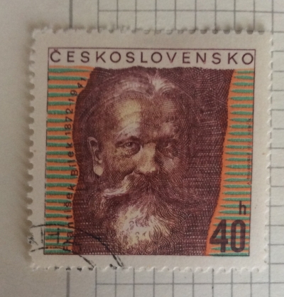 Почтовая марка Чехословакия (Ceskoslovensko) František Bílek (1872-1941) | Год выпуска 1972 | Код каталога Михеля (Michel) CS 2073