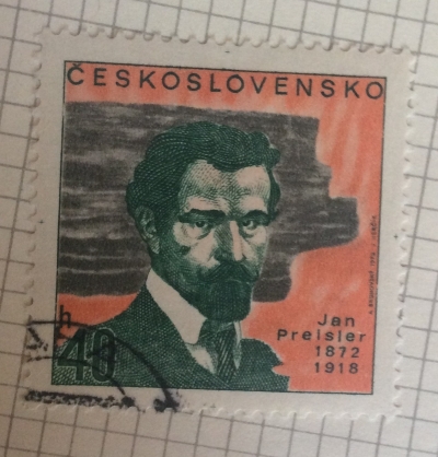 Почтовая марка Чехословакия (Ceskoslovensko) Jan Preisler (1872-1918) | Год выпуска 1972 | Код каталога Михеля (Michel) CS 2077