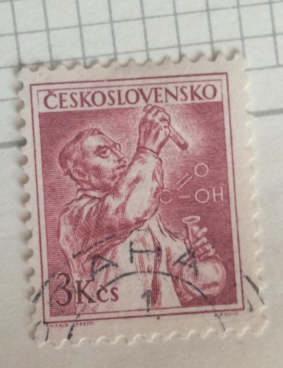 Почтовая марка Чехословакия (Ceskoslovensko) Chemist | Год выпуска 1972 | Код каталога Михеля (Michel) CS 863
