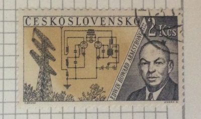 Почтовая марка Чехословакия (Ceskoslovensko) E. H. Armstrong (1890-1854) | Год выпуска 1959 | Код каталога Михеля (Michel) CS 1175