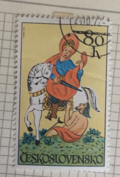 Почтовая марка Чехословакия (Ceskoslovensko) St. Martin | Год выпуска 1972 | Код каталога Михеля (Michel) CS 2099