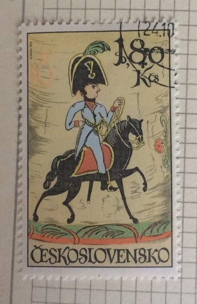 Почтовая марка Чехословакия (Ceskoslovensko) Nobleman’s guard | Год выпуска 1972 | Код каталога Михеля (Michel) CS 2101