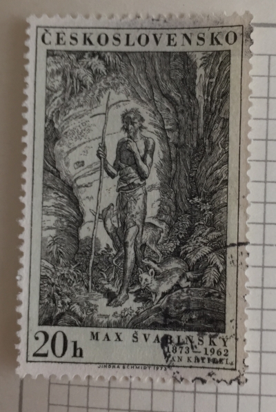 Почтовая марка Чехословакия (Ceskoslovensko) St. John, the Baptist | Год выпуска 1973 | Код каталога Михеля (Michel) CS 2160