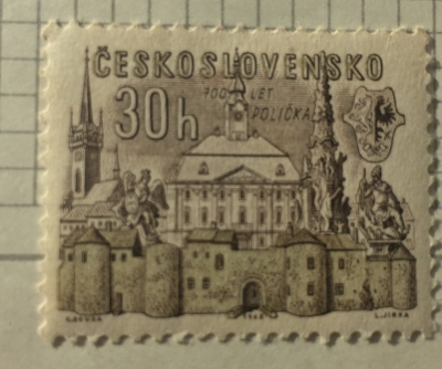 Почтовая марка Чехословакия (Ceskoslovensko ) Polička | Год выпуска 1965 | Код каталога Михеля (Michel) CS 1511
