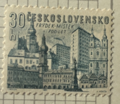 Почтовая марка Чехословакия (Ceskoslovensko ) Žatec | Год выпуска 1965 | Код каталога Михеля (Michel) CS 1510
