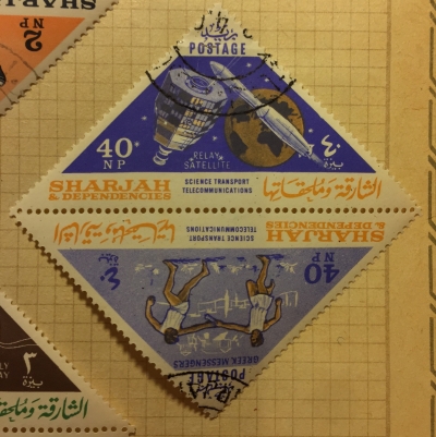 Почтовая марка Шарджа (Sharjah postage) Greek messengers | Год выпуска 1965 | Код каталога Михеля (Michel) AE-SH 131-132A