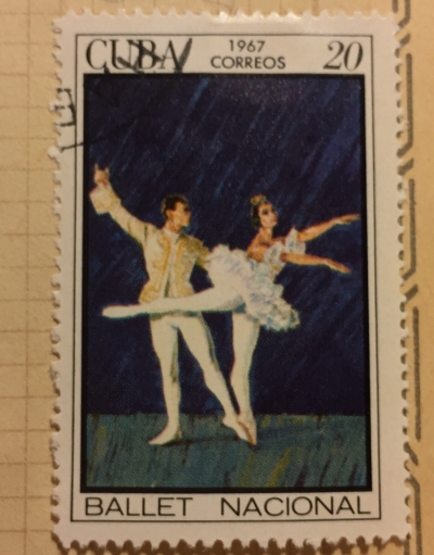 Почтовая марка Куба (Cuba correos) The Nutcracker | Год выпуска 1967 | Код каталога Михеля (Michel) CU 1307