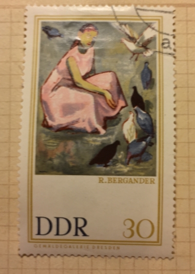 Почтовая марка ГДР (DDR) "Venezianische episode" | Год выпуска 1967 | Код каталога Михеля (Michel) DD 1264
