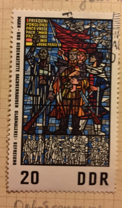 Почтовая марка ГДР (DDR) "Liberation" | Год выпуска 1968 | Код каталога Михеля (Michel) DD 1347