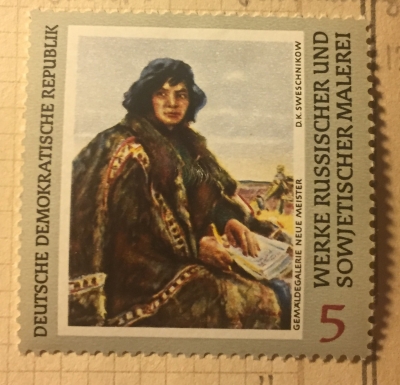 Почтовая марка ГДР (DDR) D. K: Sweschnikov | Год выпуска 1968 | Код каталога Михеля (Michel) DD 1528