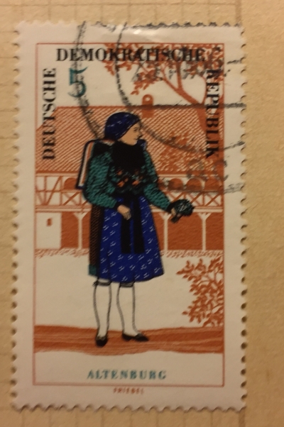 Почтовая марка ГДР (DDR) Altenburg | Год выпуска 1966 | Код каталога Михеля (Michel) DD 1214