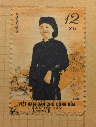 Почтовая марка Вьетнам (Vietnam) Costume Tay | Год выпуска 1960 | Код каталога Михеля (Michel) VN 118