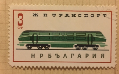 Почтовая марка Болгария (НР България) Diesel engine | Год выпуска 1964 | Код каталога Михеля (Michel) BG 1458